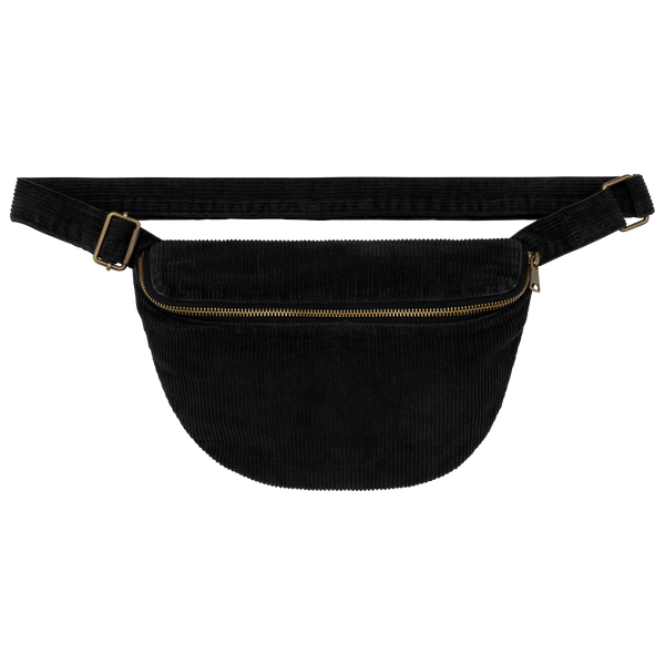 Bolsa de Cintura Eco-responsável em Bombazine com Aspeto Lavado-Preto Lavado-Único-RAG-Tailors-Fardas-e-Uniformes-Vestuario-Pro