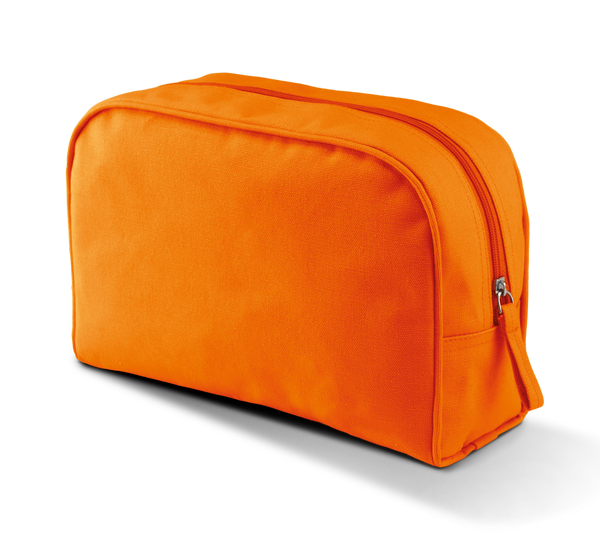 Bolsa de Higiene Pessoal em Lona de Algodão-Laranja Crush-Único-RAG-Tailors-Fardas-e-Uniformes-Vestuario-Pro