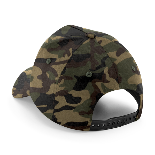 Boné 5 painéis com patch amovível-Jungle Camo-Único-RAG-Tailors-Fardas-e-Uniformes-Vestuario-Pro