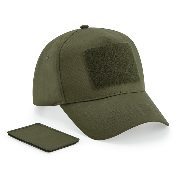 Boné 5 painéis com patch amovível-Military Green-Único-RAG-Tailors-Fardas-e-Uniformes-Vestuario-Pro
