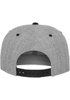 Boné Classic Snapback Bicolor-Cinzento Mesclado / Preto-Único-RAG-Tailors-Fardas-e-Uniformes-Vestuario-Pro