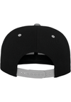 Boné Classic Snapback Bicolor-Preto / Prateado-Único-RAG-Tailors-Fardas-e-Uniformes-Vestuario-Pro