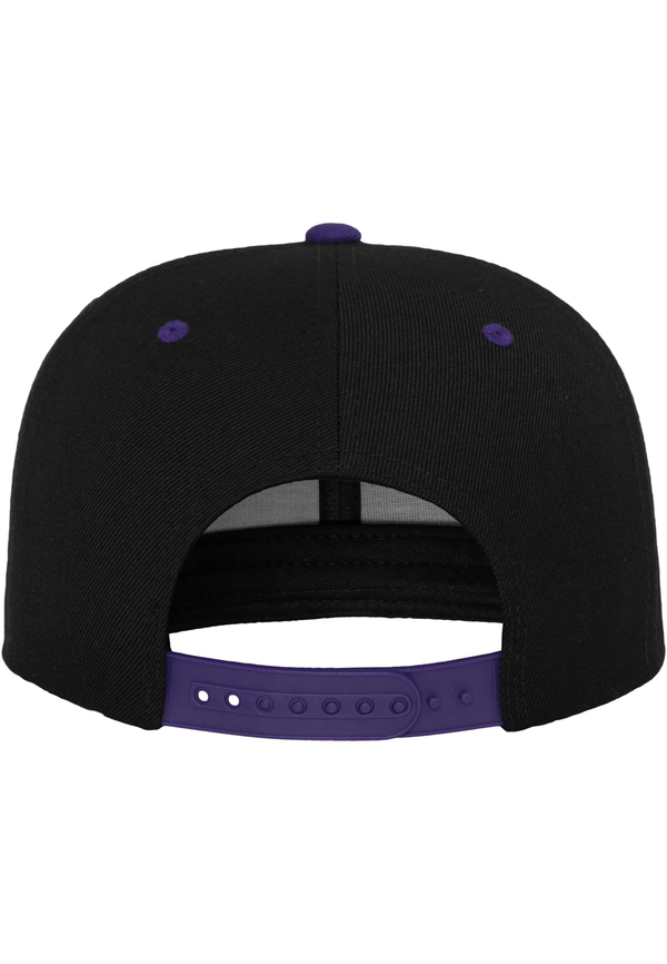Boné Classic Snapback Bicolor-Preto / Roxo-Único-RAG-Tailors-Fardas-e-Uniformes-Vestuario-Pro