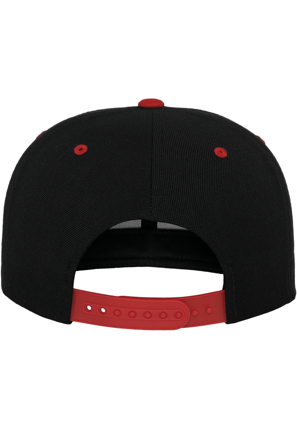 Boné Classic Snapback Bicolor-Preto / Vermelho-Único-RAG-Tailors-Fardas-e-Uniformes-Vestuario-Pro