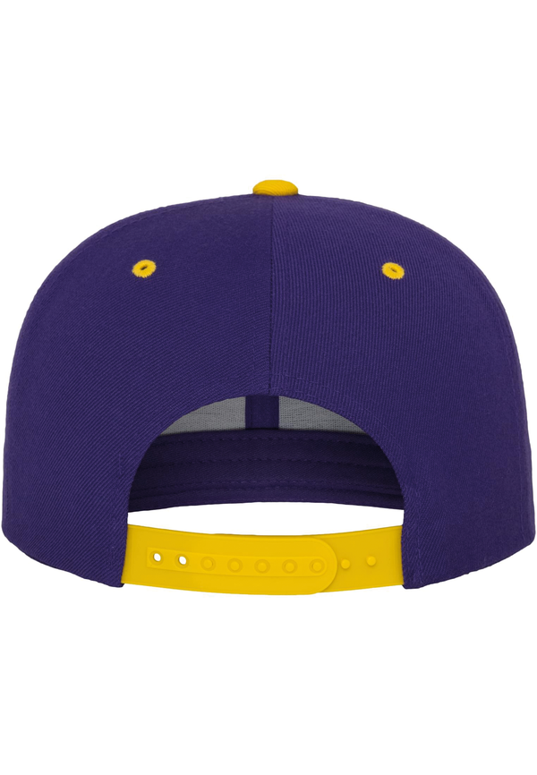 Boné Classic Snapback Bicolor-Roxo / Dourado-Único-RAG-Tailors-Fardas-e-Uniformes-Vestuario-Pro