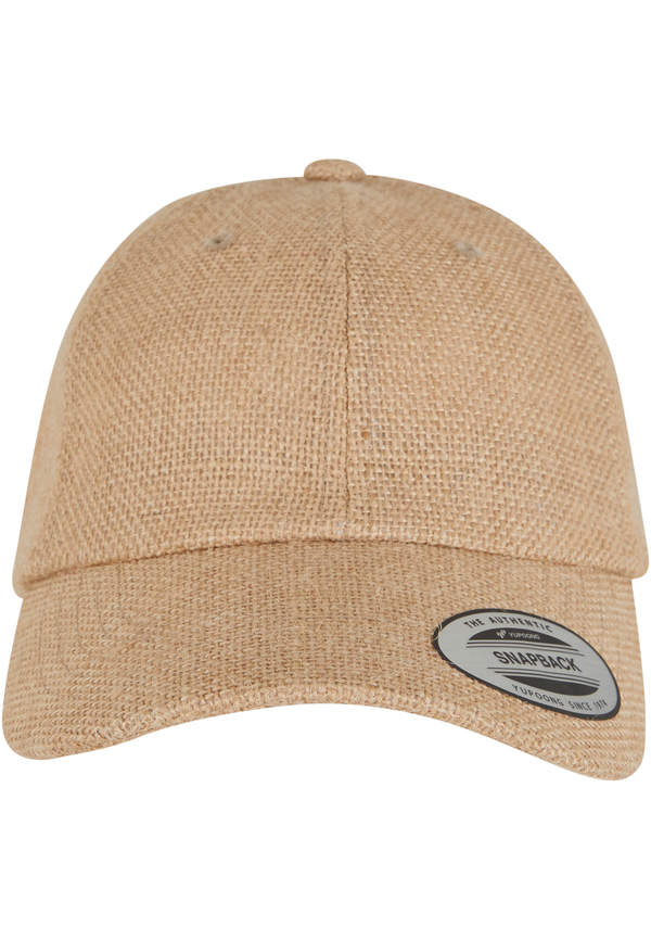 Boné Dad de Juta Unissexo-Natural-Único-RAG-Tailors-Fardas-e-Uniformes-Vestuario-Pro