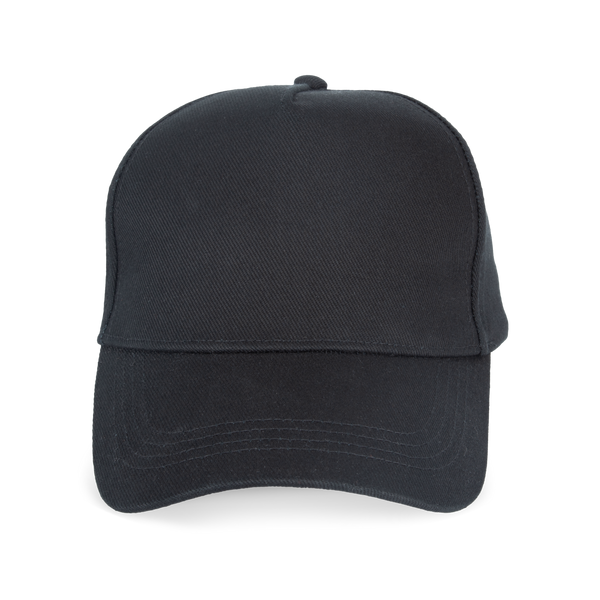 Boné Eco-responsável 5 Painéis Unissexo-Preto-Único-RAG-Tailors-Fardas-e-Uniformes-Vestuario-Pro