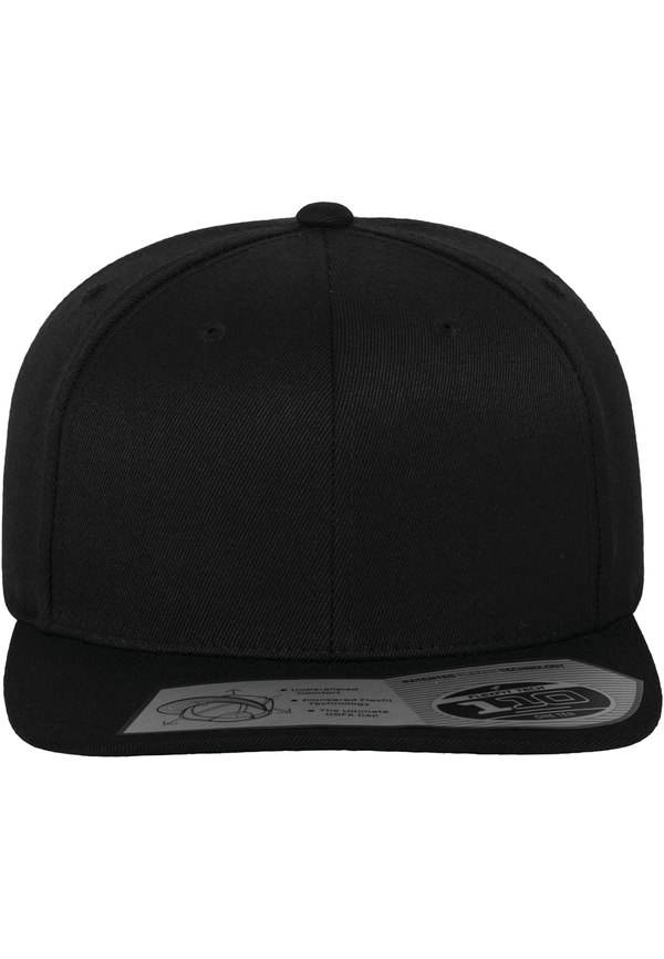 Boné Fitted Snapback com 6 Painéis-Preto-Único-RAG-Tailors-Fardas-e-Uniformes-Vestuario-Pro
