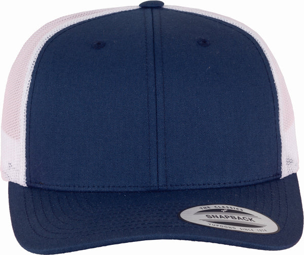 Boné Flexfit Bicolor Retro Trucker-Navy / White-One Size-RAG-Tailors-Fardas-e-Uniformes-Vestuario-Pro