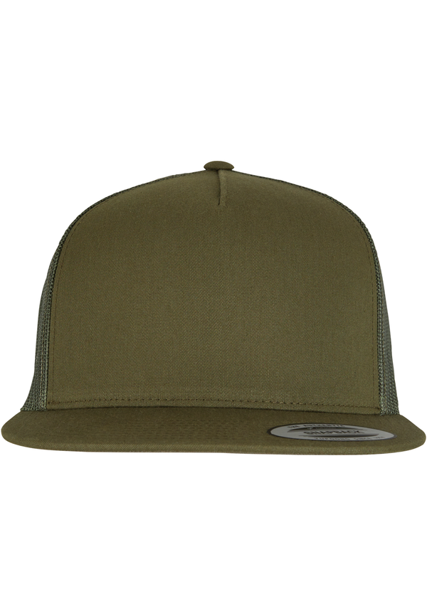 Boné Flexfit Classic Trucker-Verde Musgo-Único-RAG-Tailors-Fardas-e-Uniformes-Vestuario-Pro