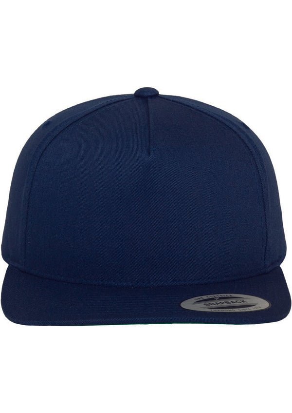 Boné Flexfit Classic com 5 painéis Snapback-NAVY-Único-RAG-Tailors-Fardas-e-Uniformes-Vestuario-Pro