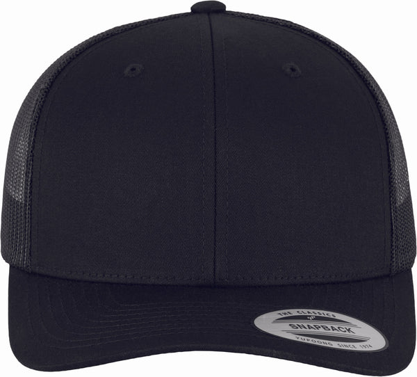 Boné Flexfit Retro Trucker-BLACK-Único-RAG-Tailors-Fardas-e-Uniformes-Vestuario-Pro