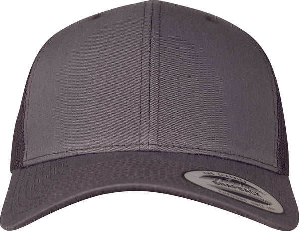 Boné Flexfit Retro Trucker-DARK GREY-Único-RAG-Tailors-Fardas-e-Uniformes-Vestuario-Pro