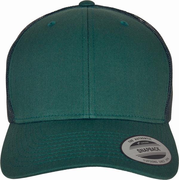 Boné Flexfit Retro Trucker-Evergreen-Único-RAG-Tailors-Fardas-e-Uniformes-Vestuario-Pro