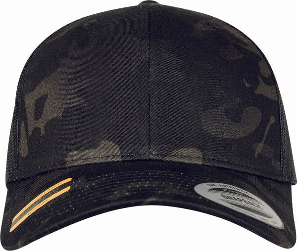 Boné Flexfit Retro Trucker Multicam-BLACK MULTICAM-One Size-RAG-Tailors-Fardas-e-Uniformes-Vestuario-Pro