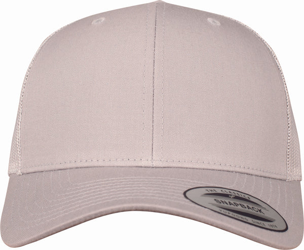 Boné Flexfit Retro Trucker-SILVER-Único-RAG-Tailors-Fardas-e-Uniformes-Vestuario-Pro
