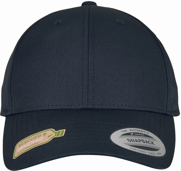 Boné Flexfit em Poly Twill reciclado-BLACK-One Size-RAG-Tailors-Fardas-e-Uniformes-Vestuario-Pro