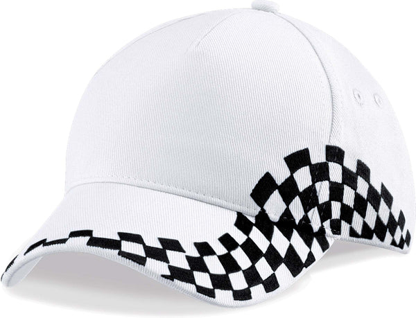 Boné GRAND PRIX-Branco / Preto-Único-RAG-Tailors-Fardas-e-Uniformes-Vestuario-Pro
