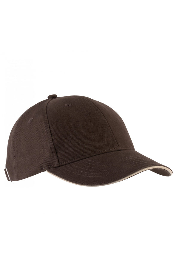 Boné Orlando 6 paineis-Unico-Chocolate/beje-RAG-Tailors-Fardas-e-Uniformes-Vestuario-Pro
