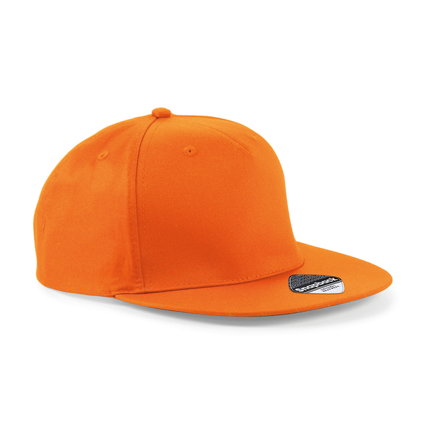Boné Rapper com 5 painéis-Orange-Único-RAG-Tailors-Fardas-e-Uniformes-Vestuario-Pro