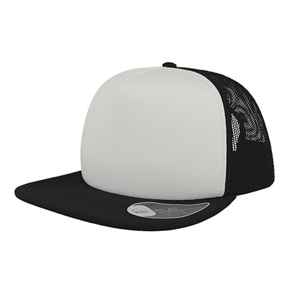 Boné Snap 90s-Branco/Preto 01-Único-RAG-Tailors-Fardas-e-Uniformes-Vestuario-Pro
