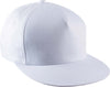 Boné Snapback - 5 Painéis-Branco-Único-RAG-Tailors-Fardas-e-Uniformes-Vestuario-Pro