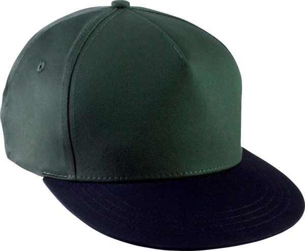 Boné Snapback - 5 Painéis-Forest Verde / Preto-Único-RAG-Tailors-Fardas-e-Uniformes-Vestuario-Pro