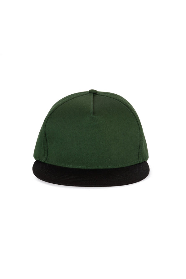 Boné Snapback - 5 Painéis-Verde/Preto-Único-RAG-Tailors-Fardas-e-Uniformes-Vestuario-Pro