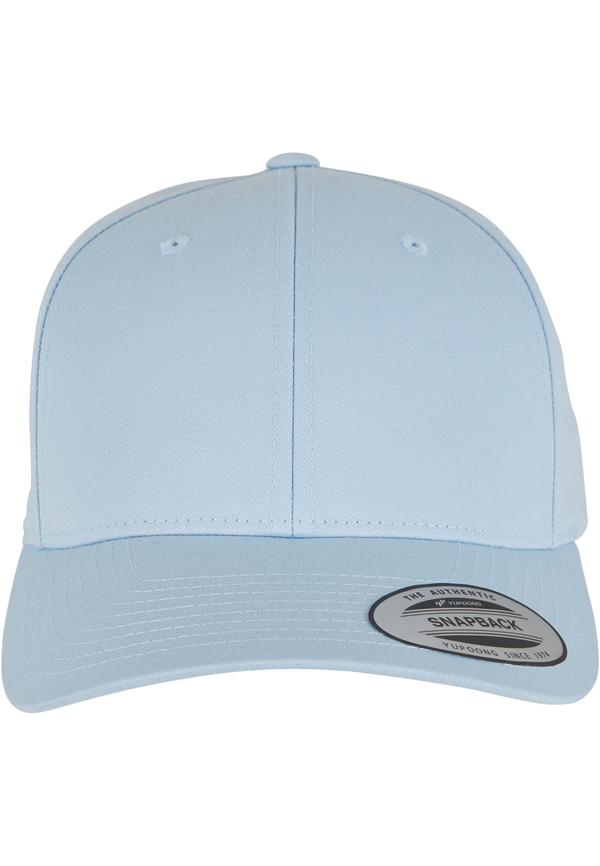 Boné Snapback Clássico de Pala Curva-Azul Claro-Único-RAG-Tailors-Fardas-e-Uniformes-Vestuario-Pro