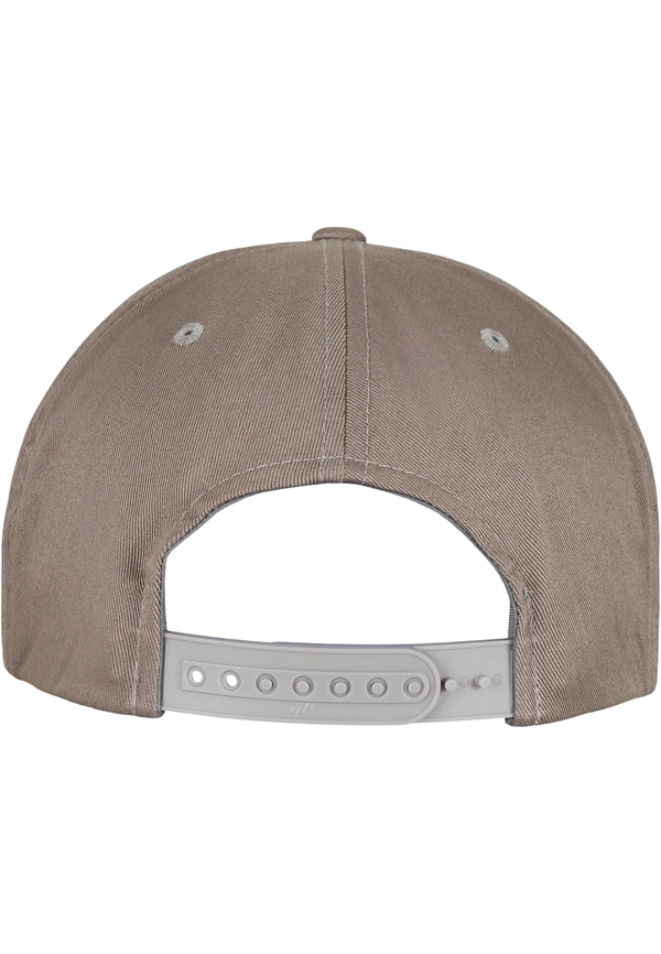 Boné Snapback em Algodão Biológico Unissexo-Cinzento Claro-Único-RAG-Tailors-Fardas-e-Uniformes-Vestuario-Pro