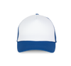 Boné Trucker Criança - 5 Painéis-Branco / Azul Royal-Único-RAG-Tailors-Fardas-e-Uniformes-Vestuario-Pro