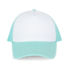 Boné Trucker Criança - 5 Painéis-Branco / Ciano Pastel-Único-RAG-Tailors-Fardas-e-Uniformes-Vestuario-Pro