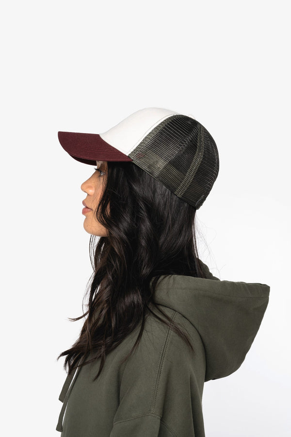 Boné Trucker Eco-Responsável 5 Painéis Unissexo-RAG-Tailors-Fardas-e-Uniformes-Vestuario-Pro