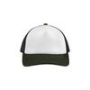 Boné Trucker com 5 Painéis Multicolorido-Preto / Verde Oliva Escuro-Único-RAG-Tailors-Fardas-e-Uniformes-Vestuario-Pro