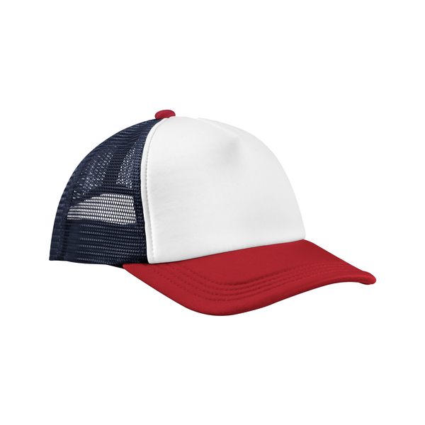 Boné Trucker com 5 Painéis Multicolorido-RAG-Tailors-Fardas-e-Uniformes-Vestuario-Pro