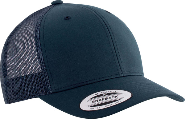 Boné Trucker modelo retro 6 painéis-Azul Marinho / Azul Marinho-Único-RAG-Tailors-Fardas-e-Uniformes-Vestuario-Pro