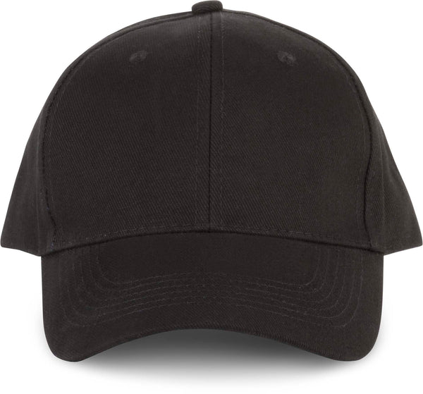 Boné com 6 painéis em algodão biológico-Preto-Único-RAG-Tailors-Fardas-e-Uniformes-Vestuario-Pro
