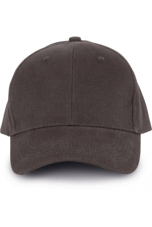 Boné com 6 painéis em algodão biológico-Shale Grey-One Size-RAG-Tailors-Fardas-e-Uniformes-Vestuario-Pro