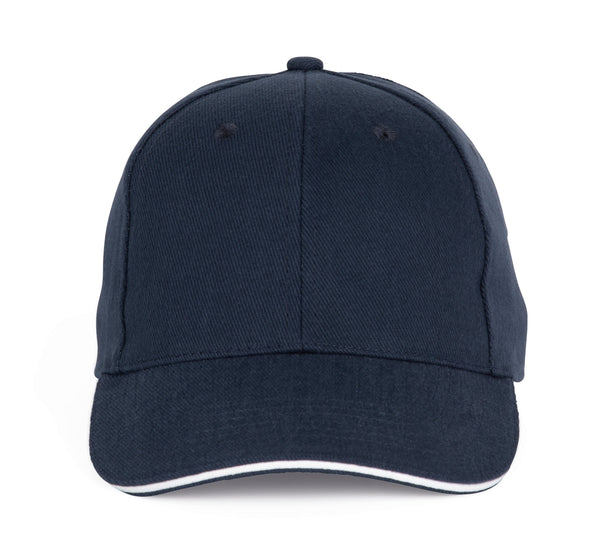 Boné com sandwich - 6 painéis-Navy / White-Único-RAG-Tailors-Fardas-e-Uniformes-Vestuario-Pro