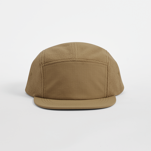 Boné de Campista em Polar Reciclado-Biscoito-Único-RAG-Tailors-Fardas-e-Uniformes-Vestuario-Pro