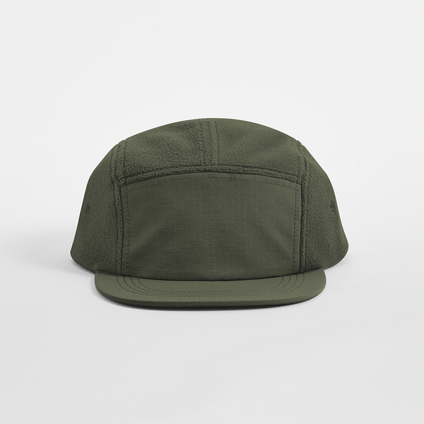 Boné de Campista em Polar Reciclado-Verde Oliva-Único-RAG-Tailors-Fardas-e-Uniformes-Vestuario-Pro