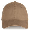 Boné eco-responsável com aspecto lavado unissexo-Camel Escuro Lavado-Único-RAG-Tailors-Fardas-e-Uniformes-Vestuario-Pro