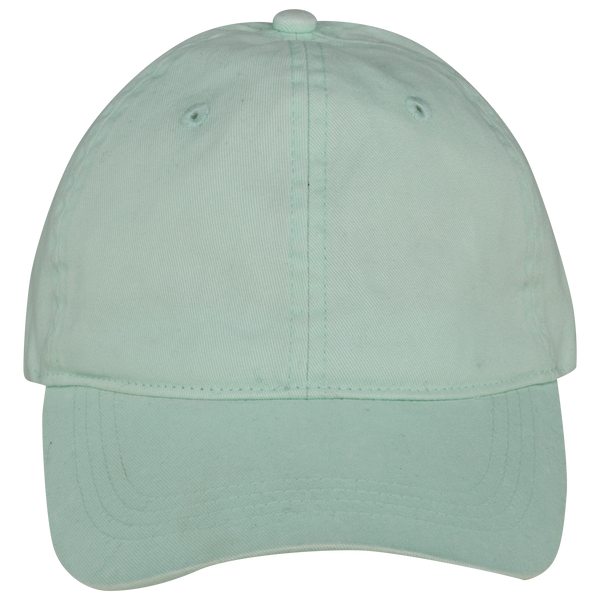 Boné eco-responsável com aspecto lavado unissexo-Verde Riacho Lavado-Único-RAG-Tailors-Fardas-e-Uniformes-Vestuario-Pro