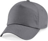 Boné original com 5 painéis-Graphite Grey-Único-RAG-Tailors-Fardas-e-Uniformes-Vestuario-Pro