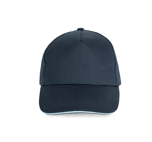 Boné sandwich - 5 painéis-Navy / Sky Blue-Único-RAG-Tailors-Fardas-e-Uniformes-Vestuario-Pro