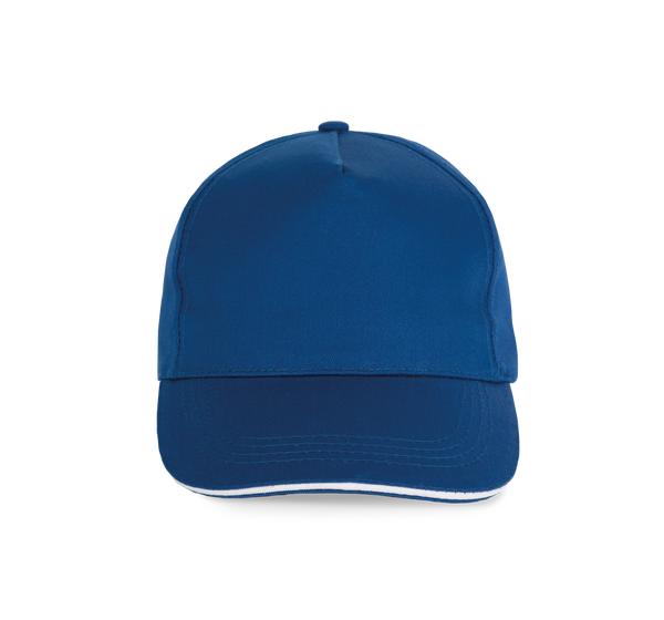 Boné sandwich - 5 painéis-Royal Blue / White-Único-RAG-Tailors-Fardas-e-Uniformes-Vestuario-Pro