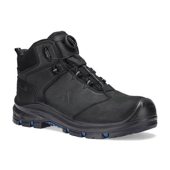 Bota de Segurança Composite Wire Lace Leather Mid S7S HRO FO SC LG SR-Preto-37-RAG-Tailors-Fardas-e-Uniformes-Vestuario-Pro