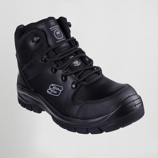 Bota de Segurança Skechers Trophus - Biqueira compósita - S3L FO SR ESD-Negro-001-40-RAG-Tailors-Fardas-e-Uniformes-Vestuario-Pro