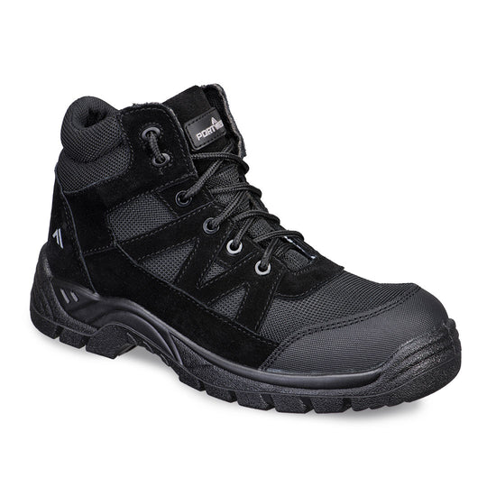 Bota de Segurança em Camurça e Tecido Compósito S1PL SR FO-Preto-36-RAG-Tailors-Fardas-e-Uniformes-Vestuario-Pro