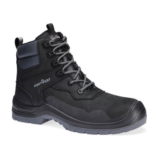 Bota de Tornozelo em Nubuck Composto S7L LG FO SR SC-Preto-36-RAG-Tailors-Fardas-e-Uniformes-Vestuario-Pro